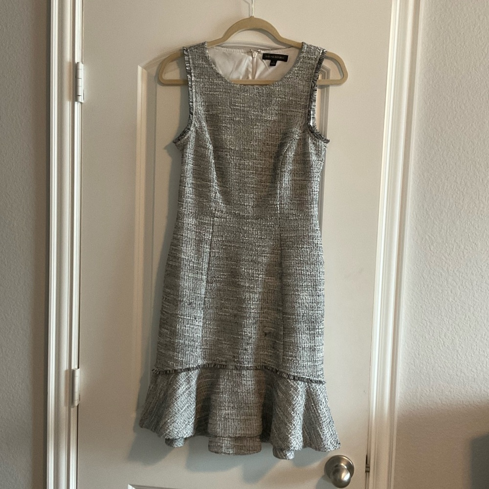Banana Republic | Grey Tweed Dress
